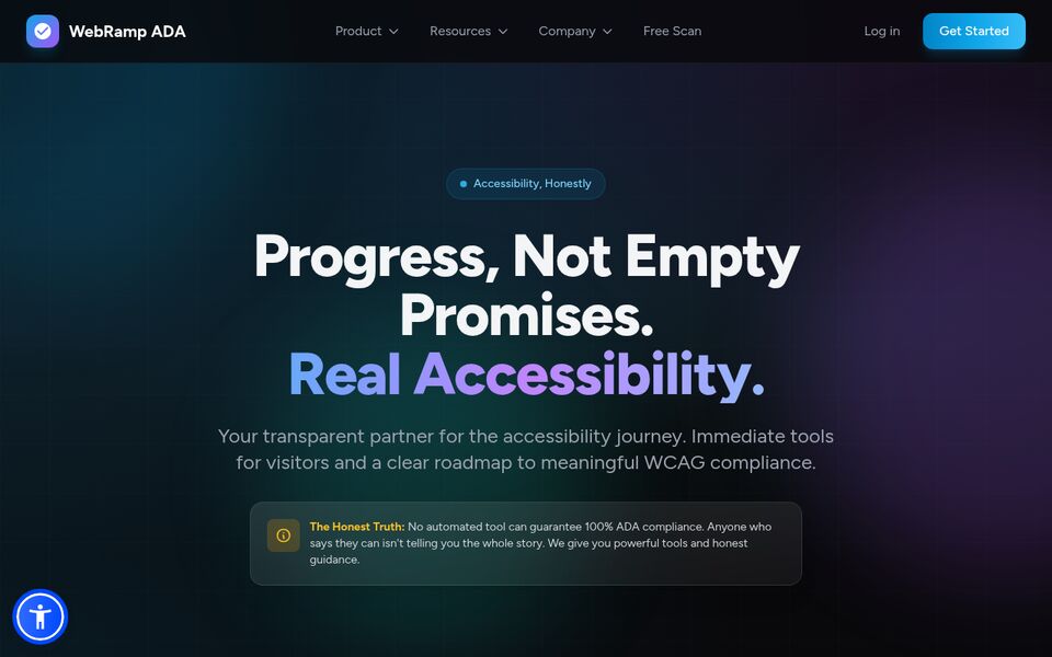 WebRamp — live product site built by Kalre